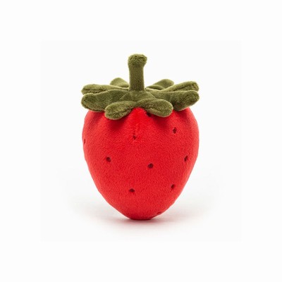 Jellycat Fabulous Fruit Strawberry New Zealand | SZKGY6798